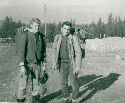 Scouting with Bill Thompson and Hans Garsch